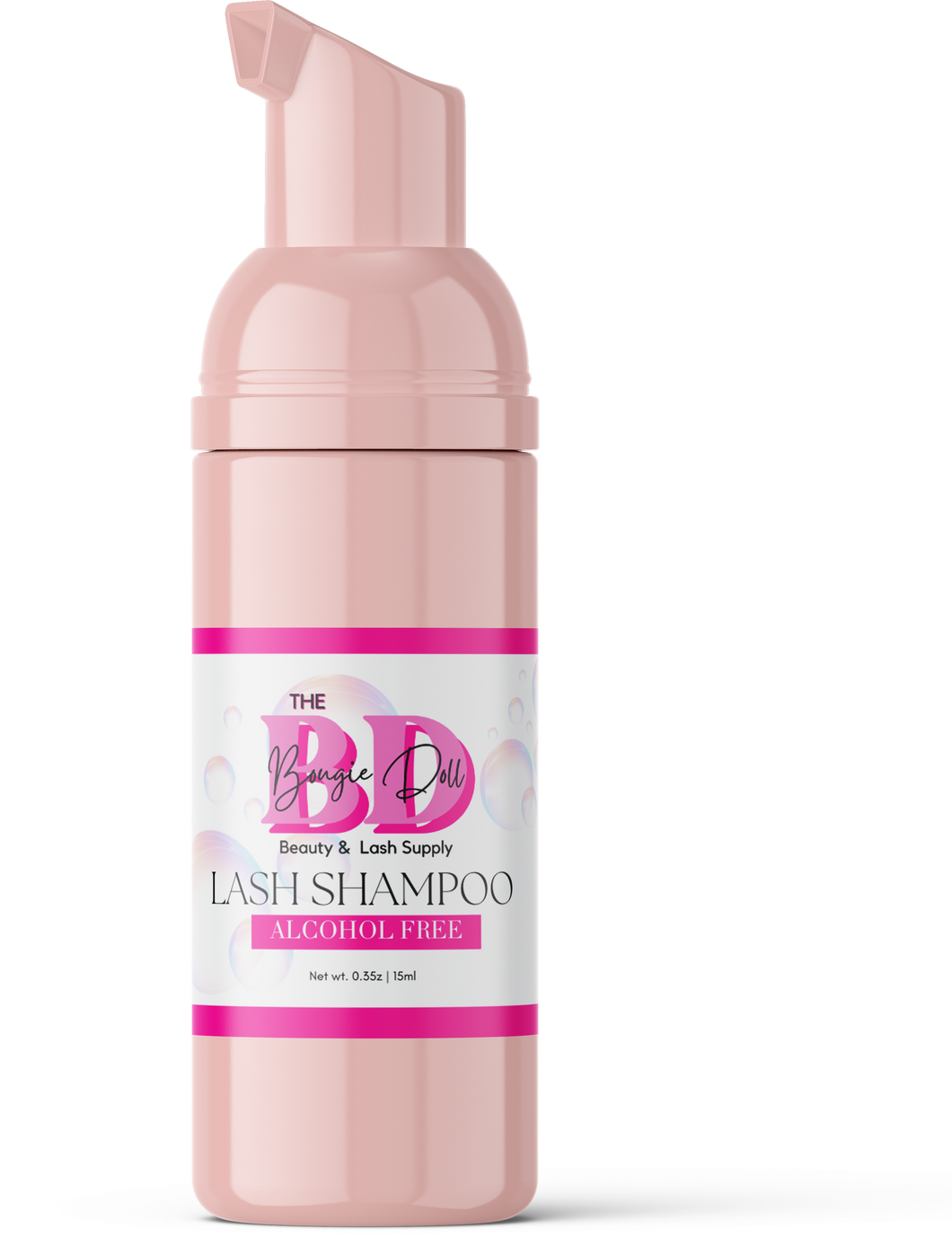 Lash shampoo gentle foaming